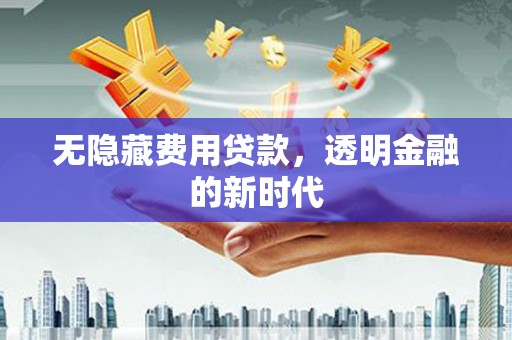 共和无隐藏费用贷款，透明金融的新时代