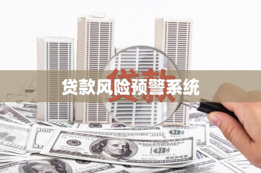 共和贷款风险预警系统