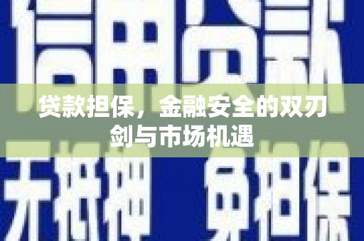 共和贷款担保，金融安全的双刃剑与市场机遇