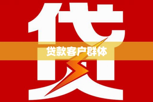 共和贷款客户群体