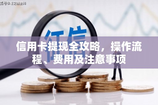 共和信用卡提现全攻略，操作流程、费用及注意事项