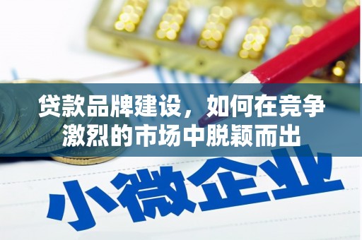 共和贷款品牌建设，如何在竞争激烈的市场中脱颖而出