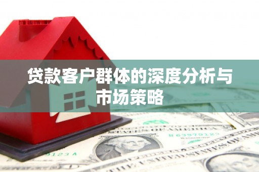 共和贷款客户群体的深度分析与市场策略