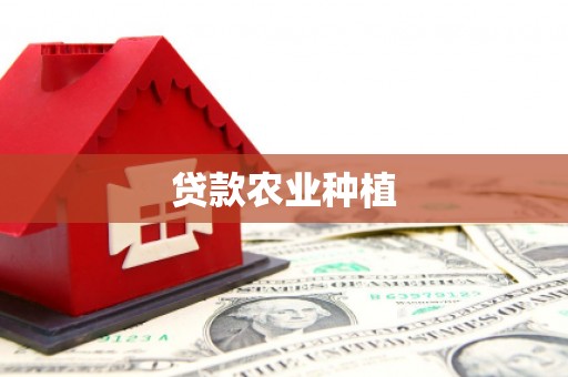 共和贷款农业种植