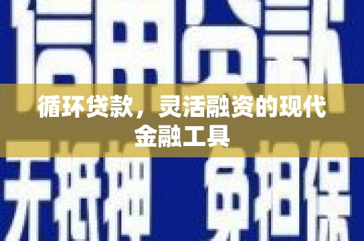 共和循环贷款，灵活融资的现代金融工具