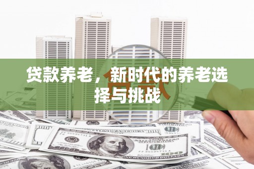 共和贷款养老，新时代的养老选择与挑战