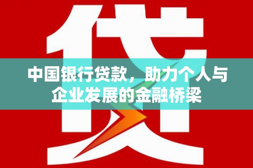 共和中国银行贷款，助力个人与企业发展的金融桥梁