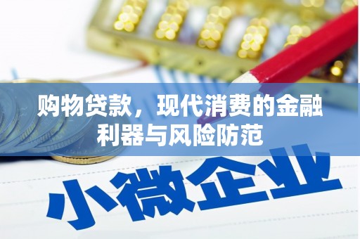 共和购物贷款，现代消费的金融利器与风险防范