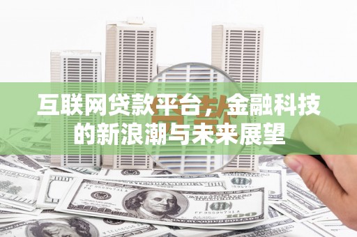 共和互联网贷款平台，金融科技的新浪潮与未来展望