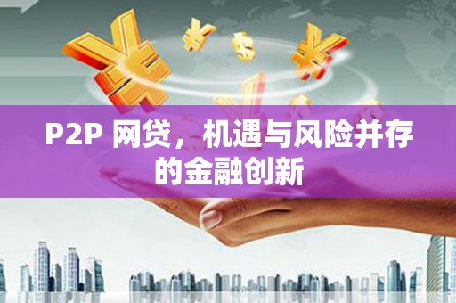 共和P2P 网贷，机遇与风险并存的金融创新