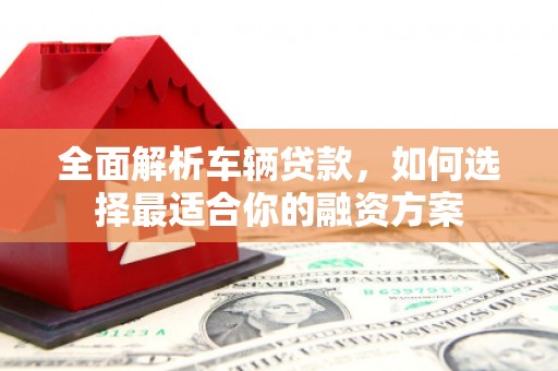 共和全面解析车辆贷款，如何选择最适合你的融资方案