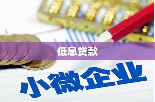 共和低息贷款