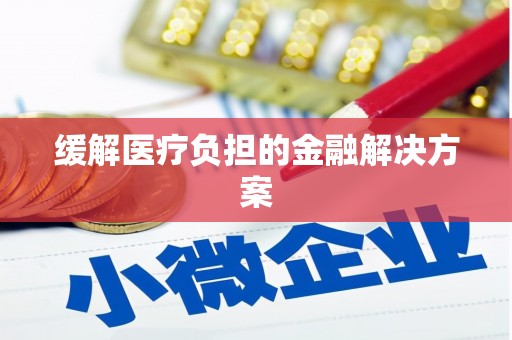 共和缓解医疗负担的金融解决方案