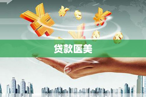 共和贷款医美