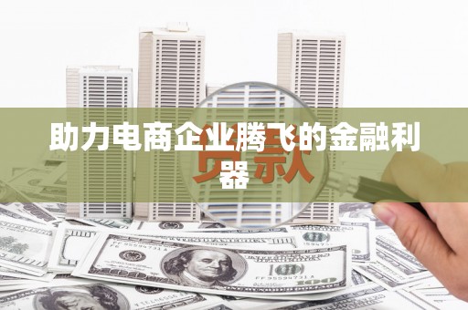 共和助力电商企业腾飞的金融利器