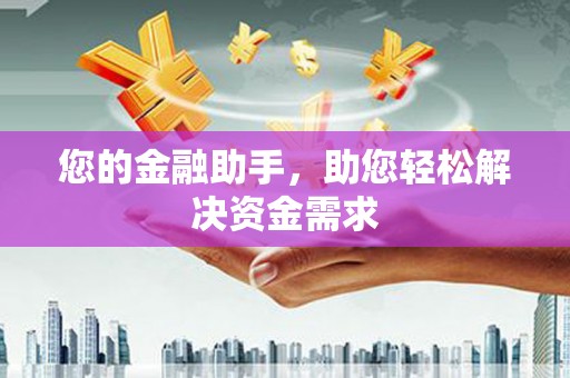 共和您的金融助手，助您轻松解决资金需求