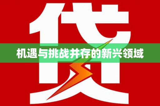 共和机遇与挑战并存的新兴领域