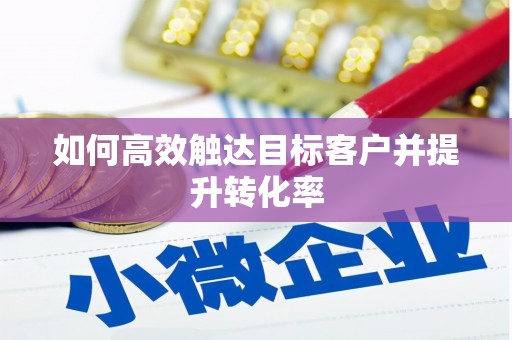 共和如何高效触达目标客户并提升转化率