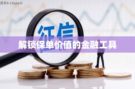 共和解锁保单价值的金融工具