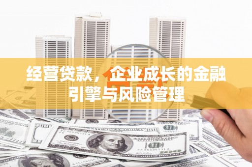 共和经营贷款，企业成长的金融引擎与风险管理