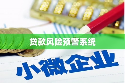 共和贷款风险预警系统